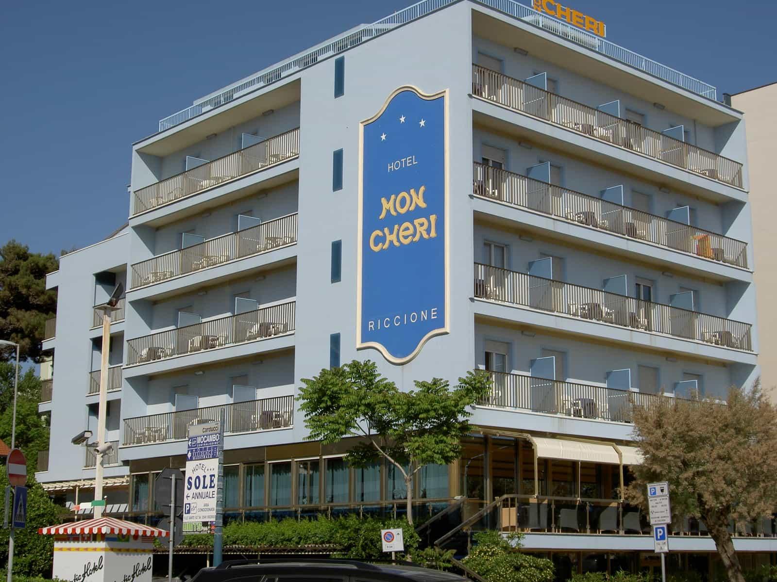Hotel Mon Cheri Riccione Exterior photo